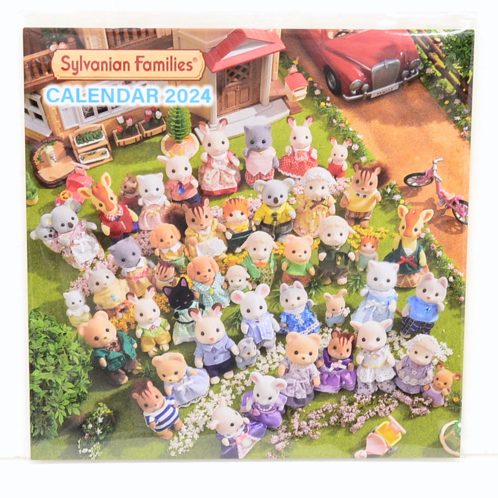 Wall Calendar Toysrus 2024 عائلات سيلفانيان كاليكو كريترز