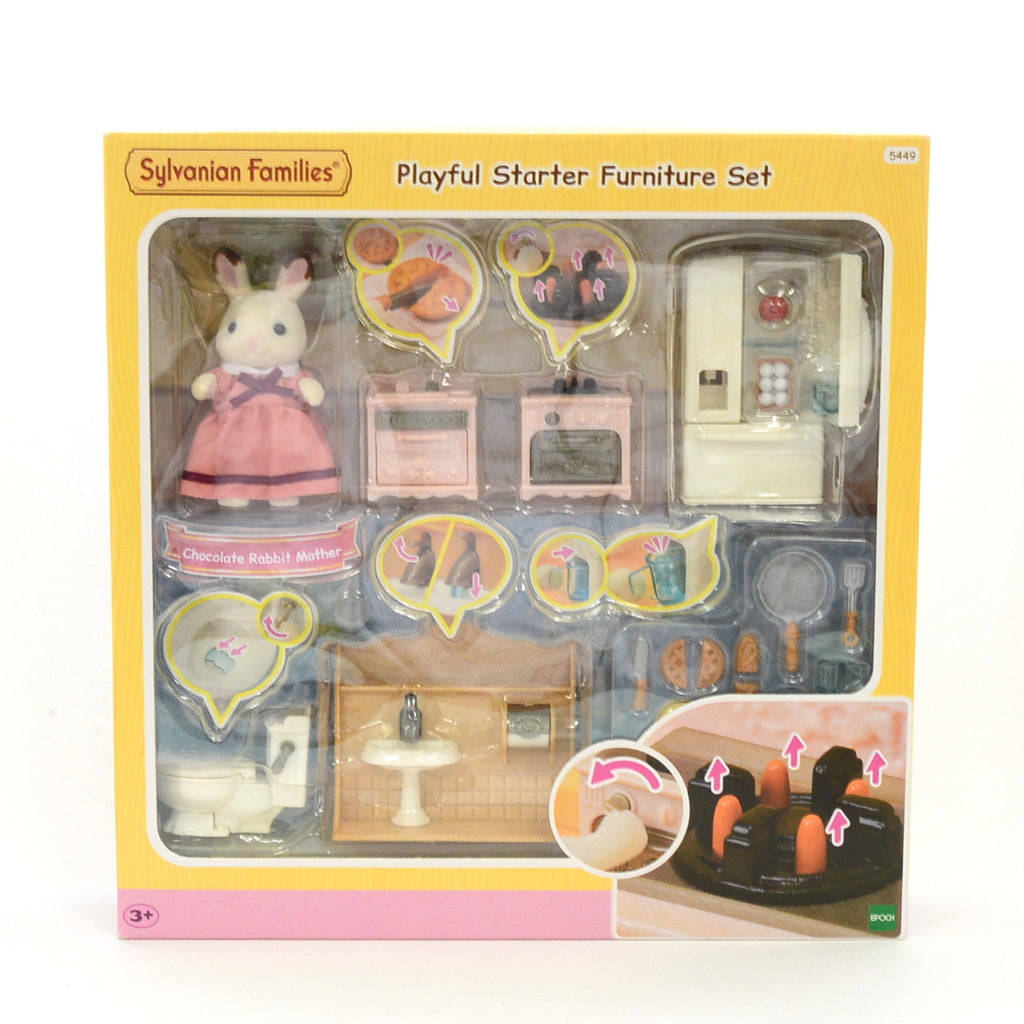 Ensemble de meubles de départ ludique 5449 Familles Sylvanian Calico Critters