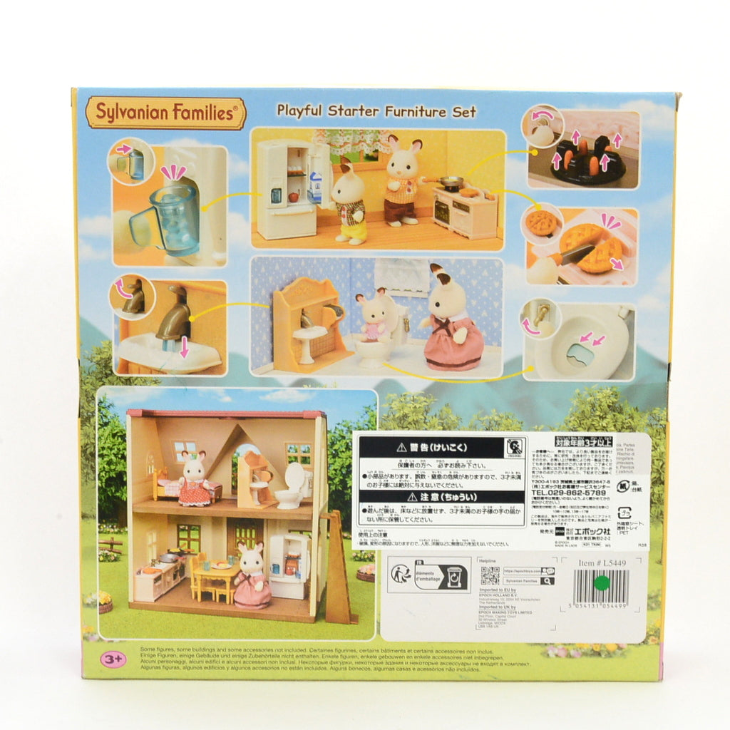 Ensemble de meubles de départ ludique 5449 Familles Sylvanian Calico Critters