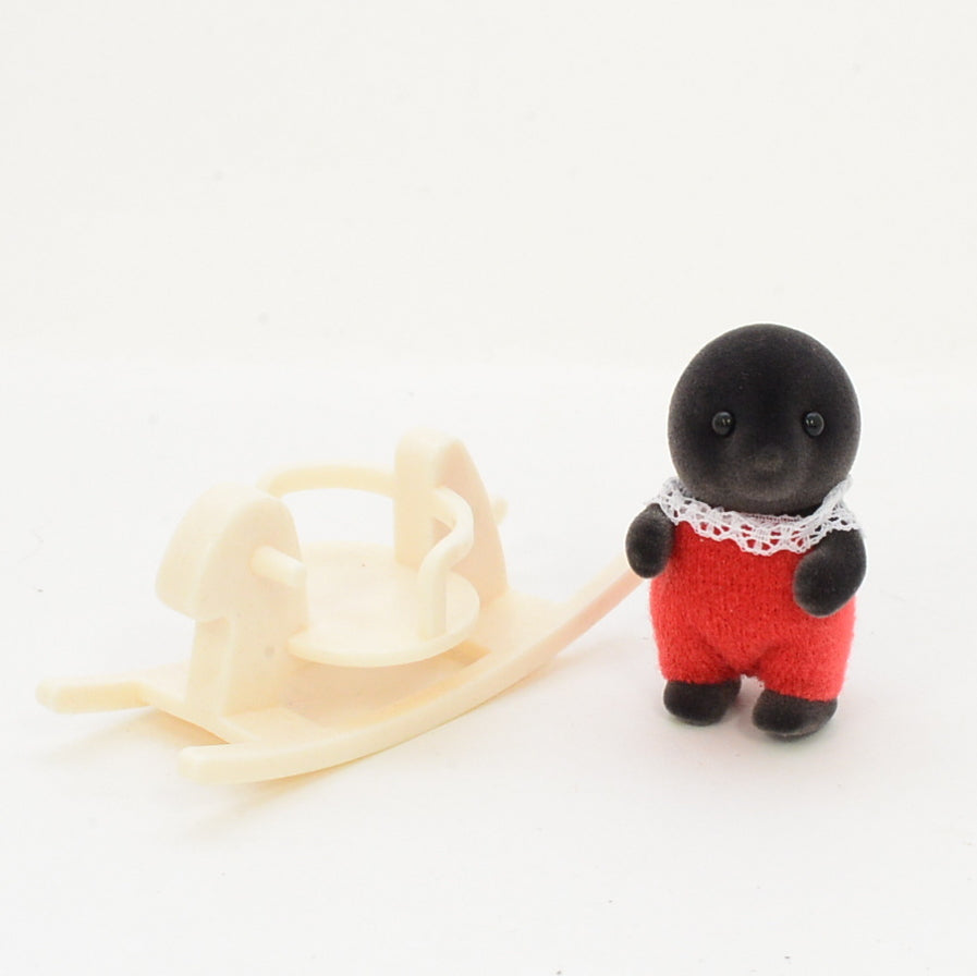 Set de Topo Bebé y Caballito Balancín Sylvanian Families Calico Critters