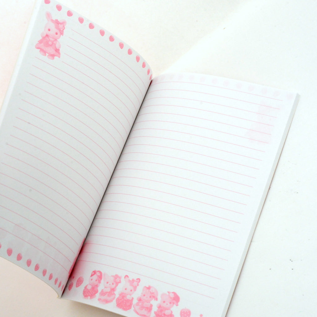 Carnet Strawberry Babies Familles Sylvanian Calico Critters