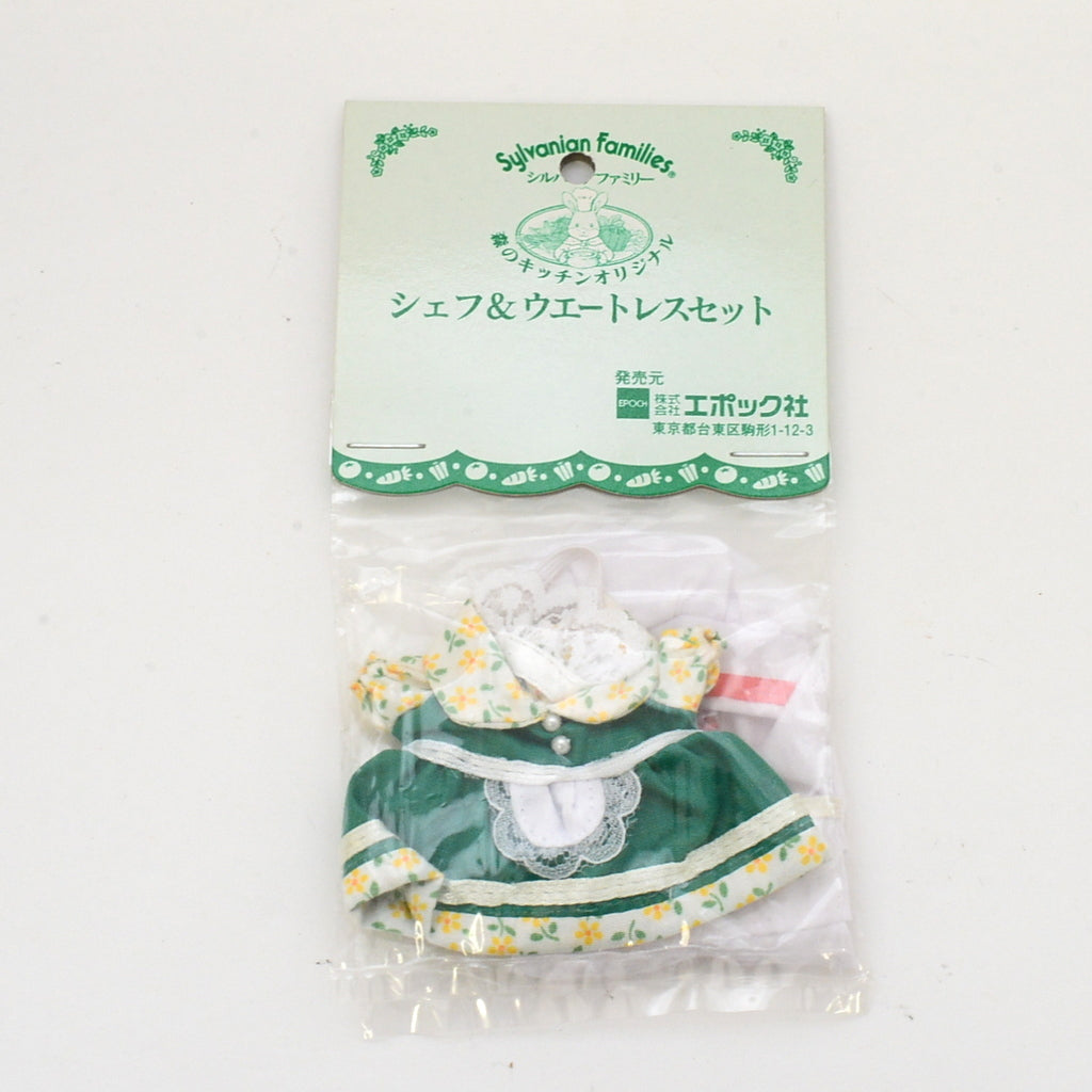 Ensemble Chef et Serveuse Sylvanian Families Calico Critters