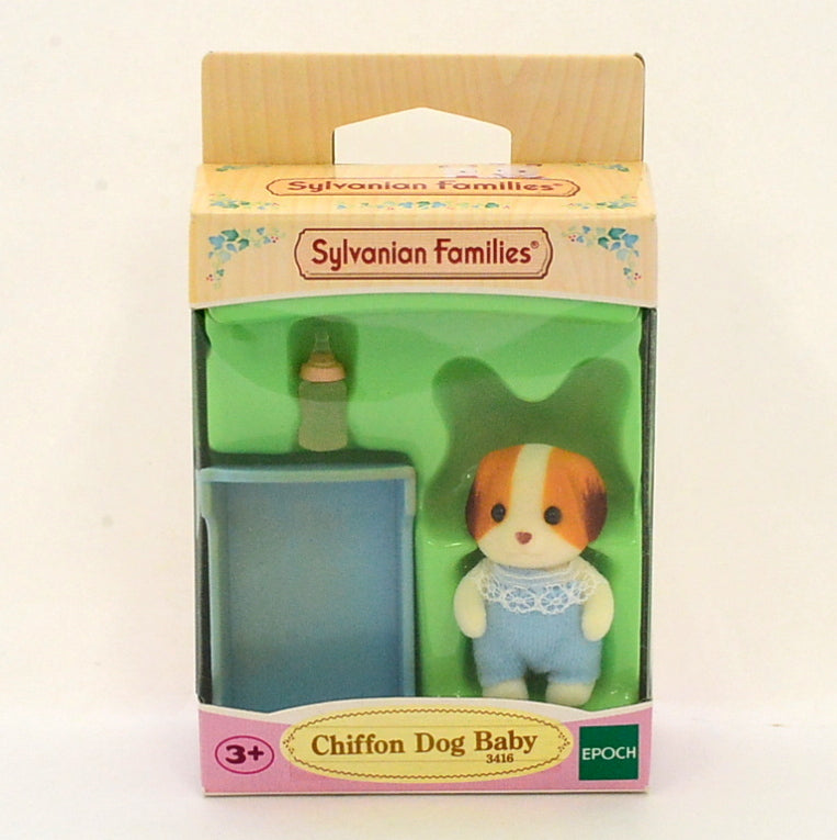 Chifón Perro Bebé Familias Sylvanian Calico Critters