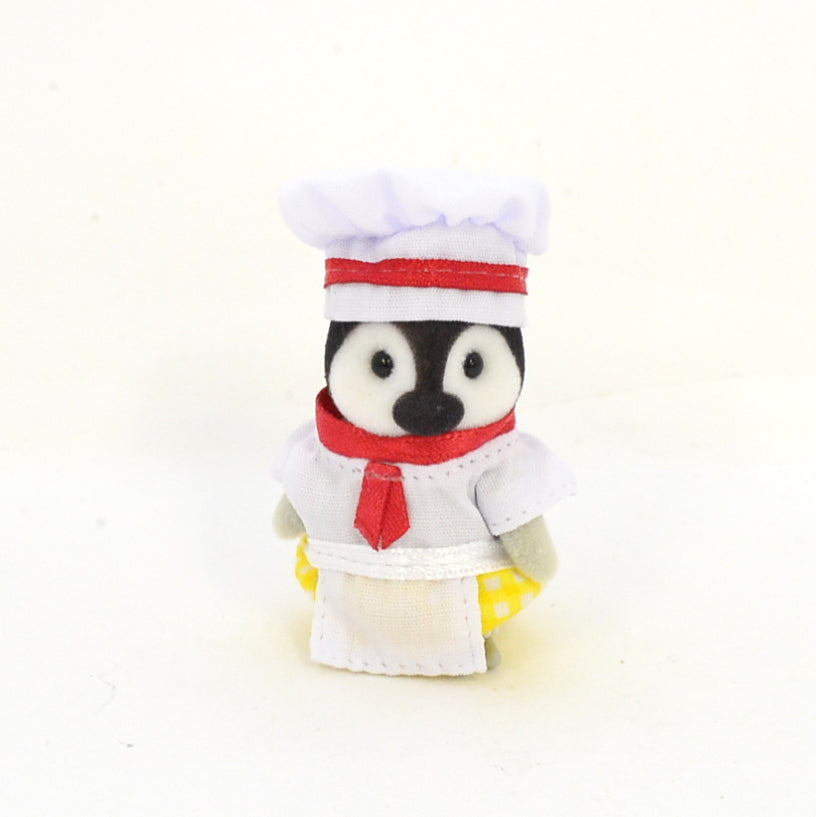 Uniforme de cuisine pour bébé pingouin Forest Kitchen Chef Sylvanian Families Calico Critters