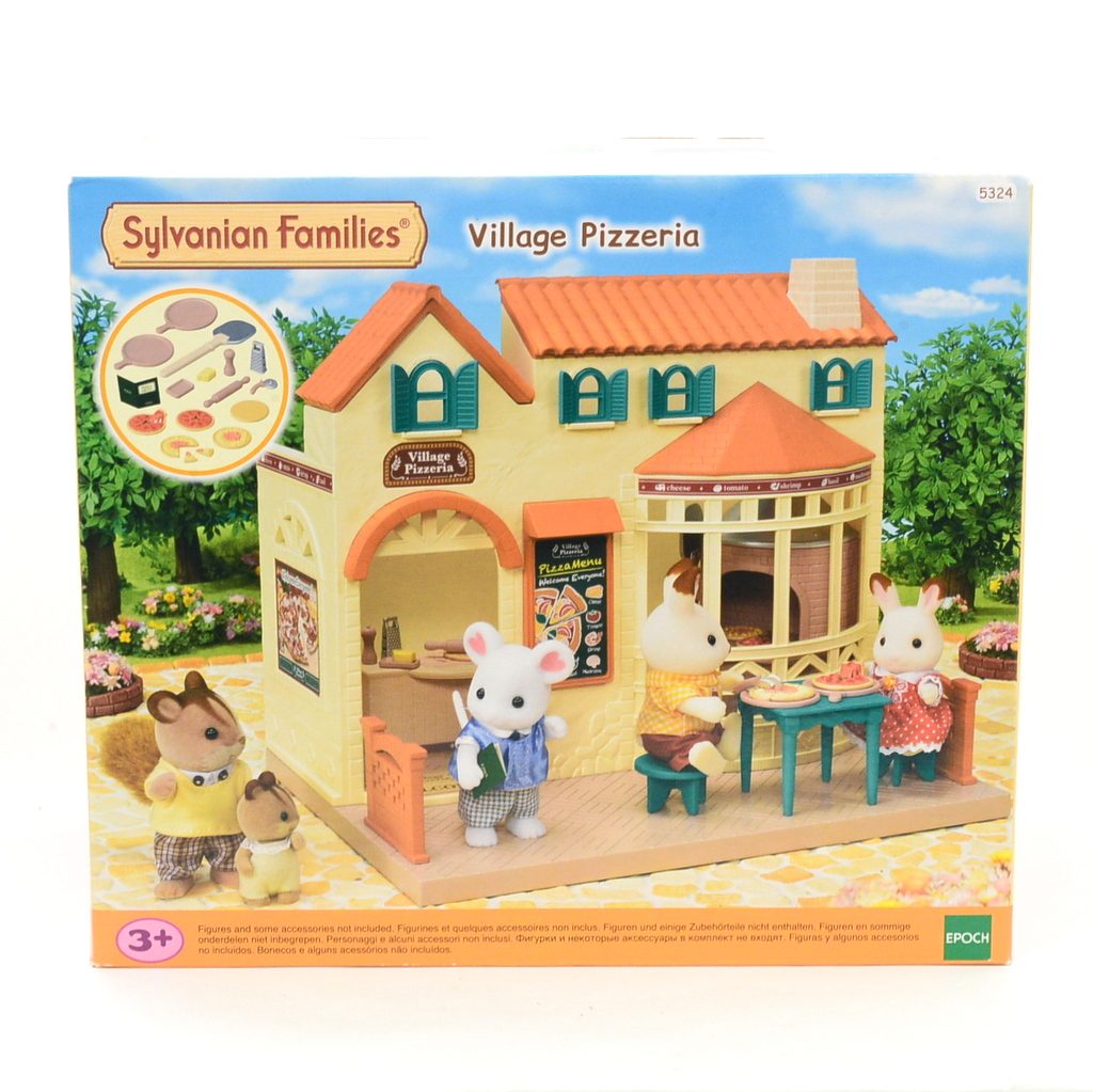 Pizzería Village 5324 Familias Silvanas Calico Critters