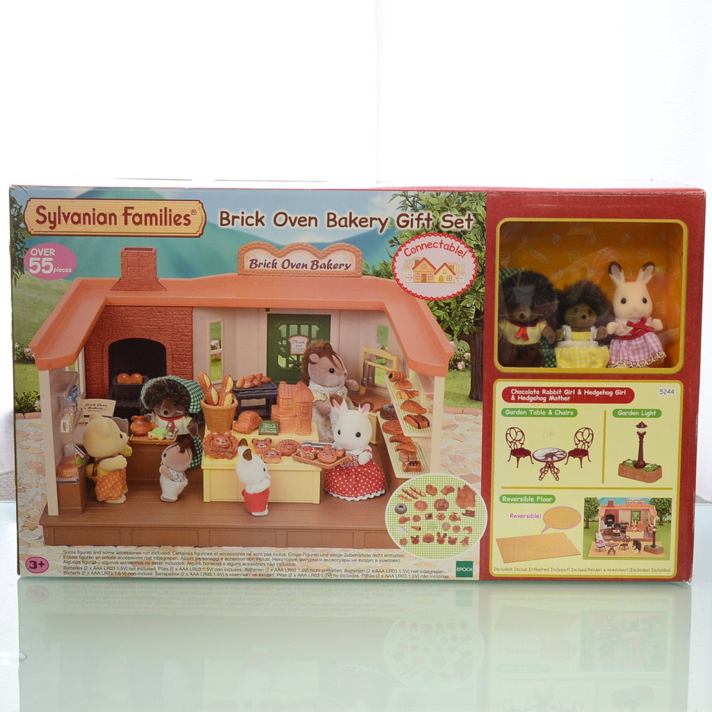 Coffret Cadeau Boulangerie Four à Briques 5244 Familles Sylvanian Calico Critters