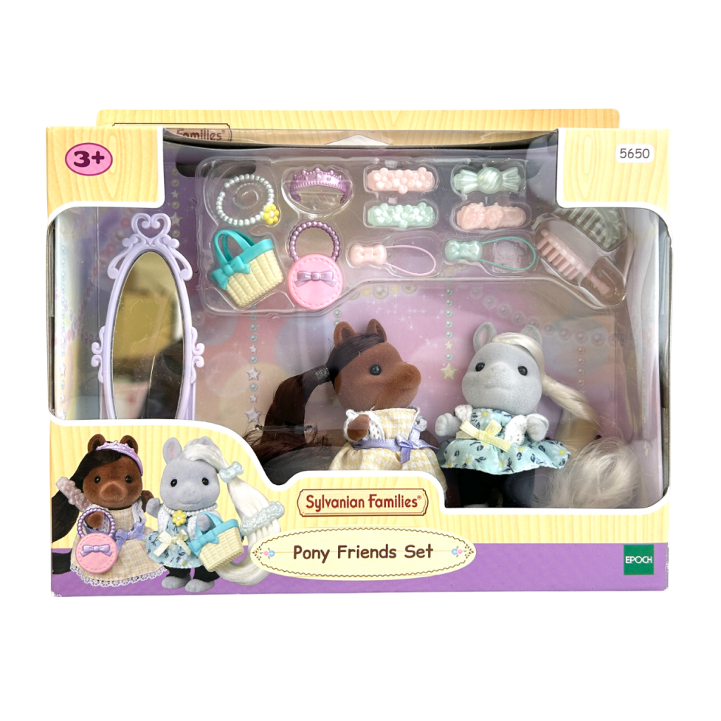 Set d'Amis Poneys 5650 Familles Sylvanian Calico Critters