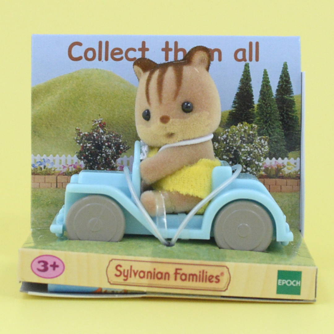 Baby Carry Case Baby Car Squirrel 2014 B-33 Sylvanian Families Calico Critters