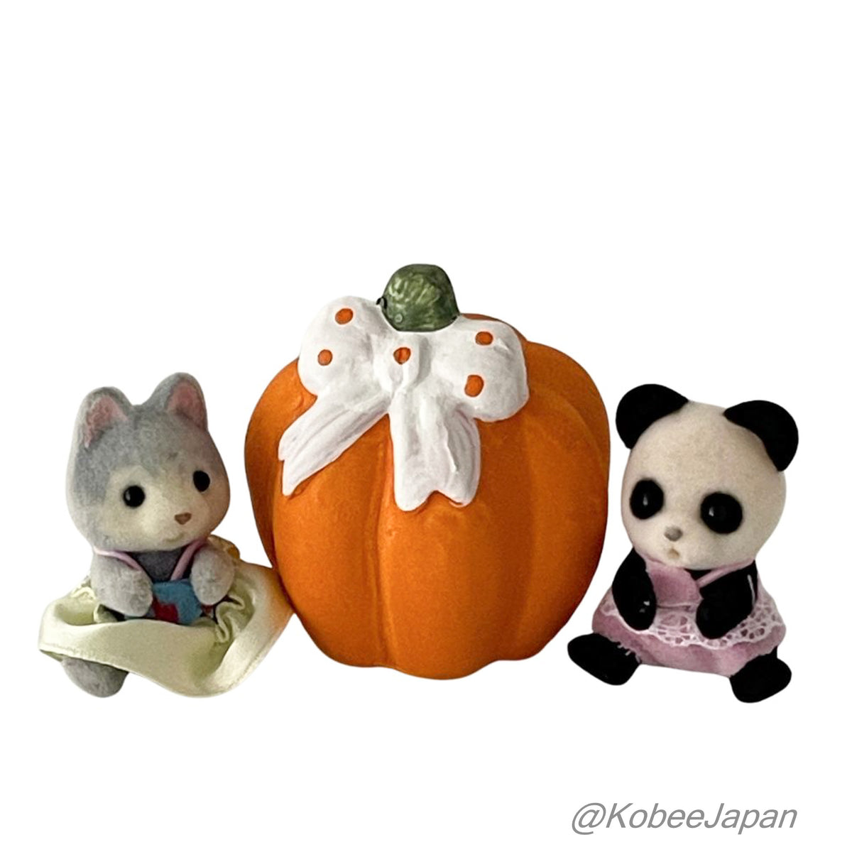 Resin Object - Ribbon Pumpkin Orange Natural Kitchen