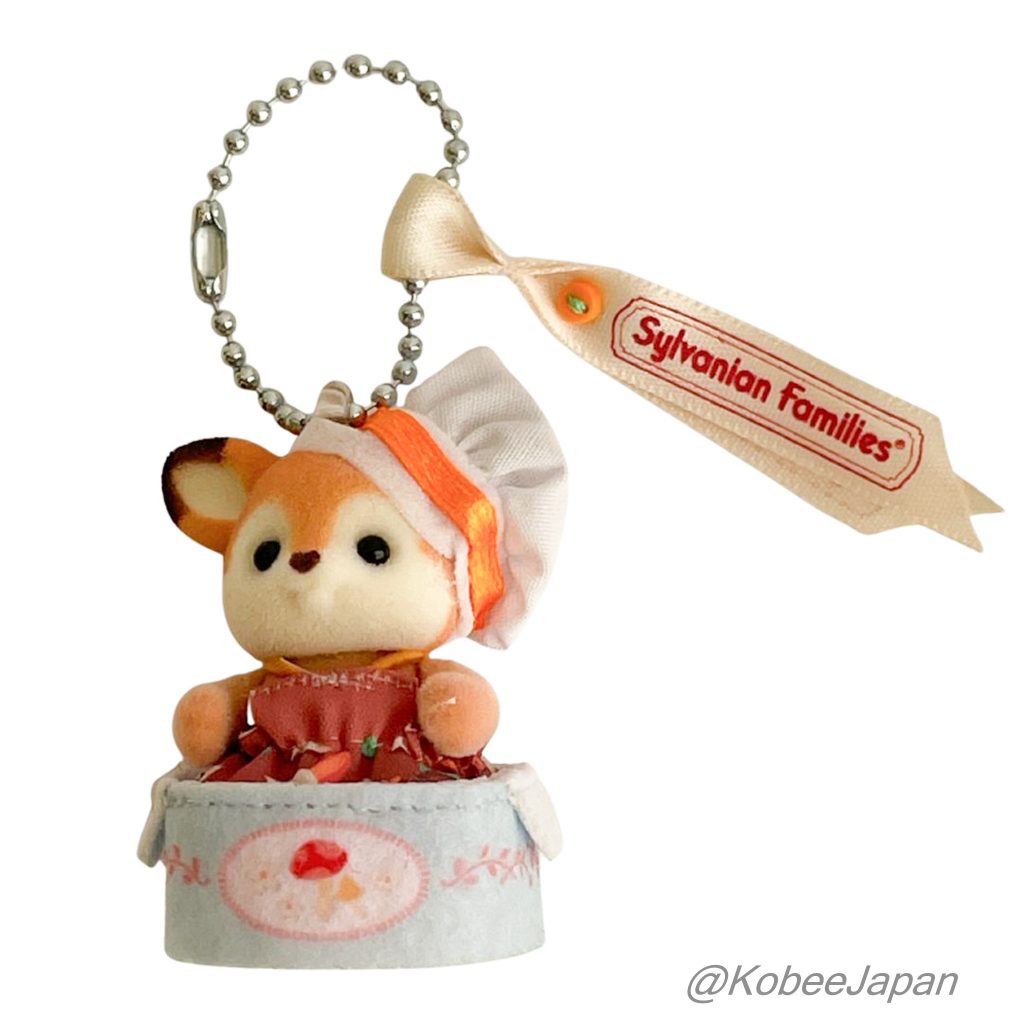 ميدالية مفاتيح "Warming Soup" لطفل الظبي - Sylvanian Families Calico Critters