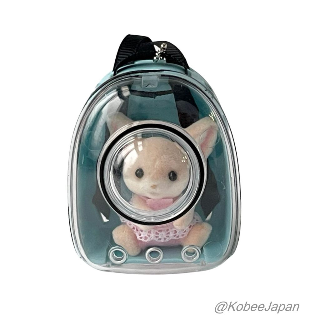 Sac à dos animal capsule jouet 3 bleu