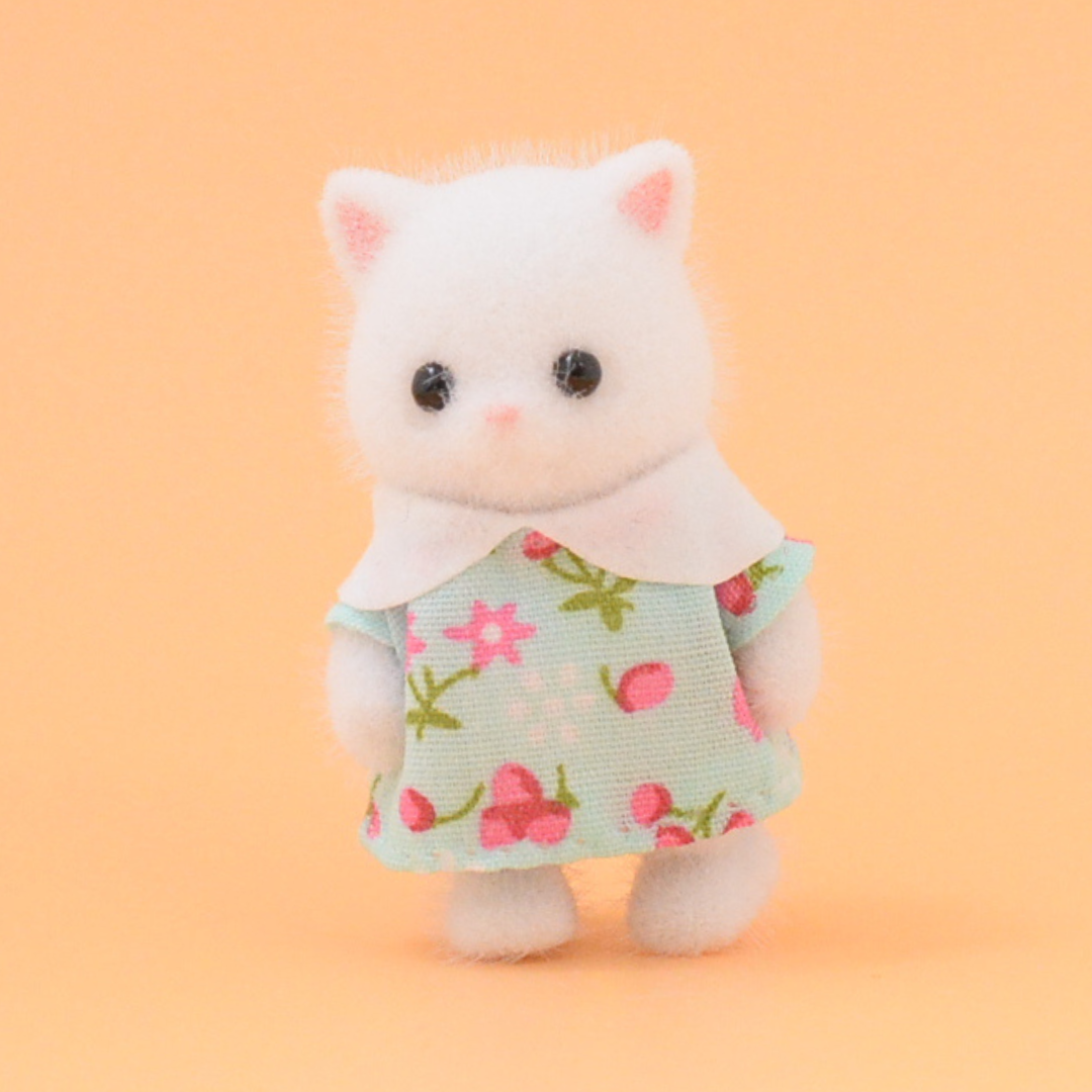 Sylvanian park Ibaraido Bebé Gato Persa Azul Claro 2021 Sylvanian Families Calico Critters