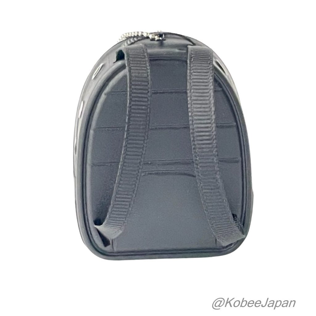 Mochila de animales de juguete en cápsula 3 plateada