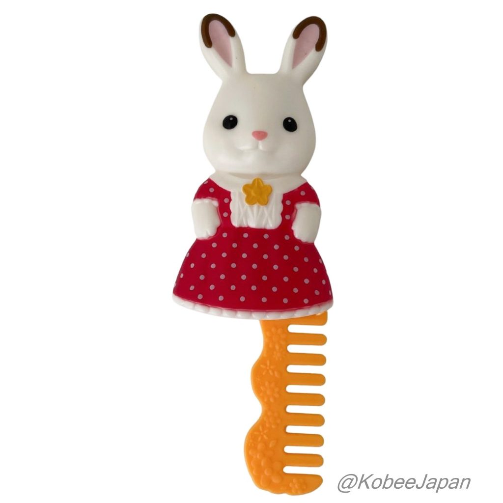 Peigne à cheveux fille lapin en chocolat McDONALD'S
