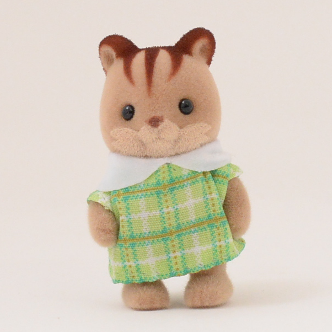 Sylvanian Park Ibaraido Bébé Écureuil Vert 2020 Sylvanian Families Calico Critters
