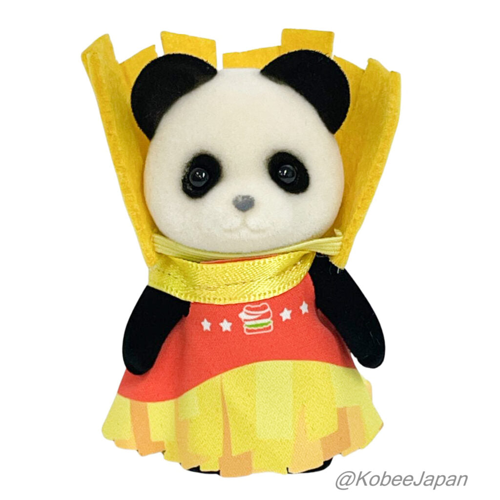 Doki doki متجر هامبرغر الأصدقاء - فتاة باندا 2026 Sylvanian Families Calico Critters
