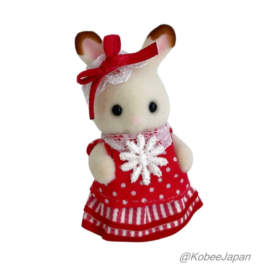 Collection Plate 2025 Chocolate Rabbit Baby 2025 Sylvanian Families Calico Critters