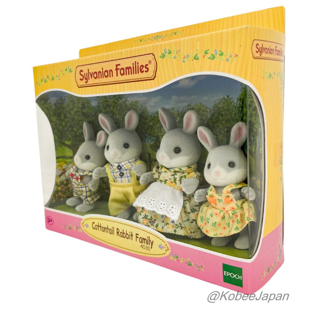 Cottontail Rabbit Family 4030 Sylvanian Families Calico Critters