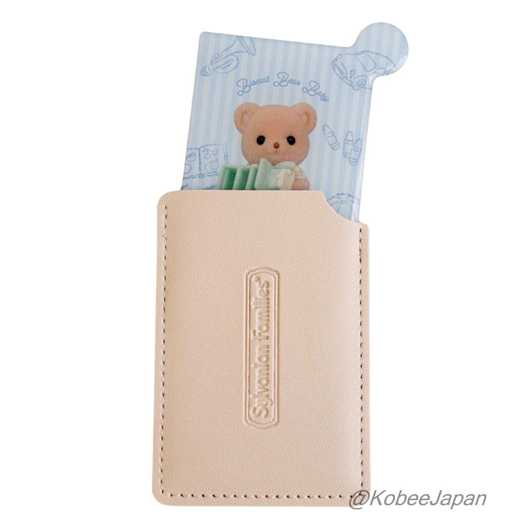 Original Card Type Mirror Biscuit Bear Sylvanian Families Calico Critters