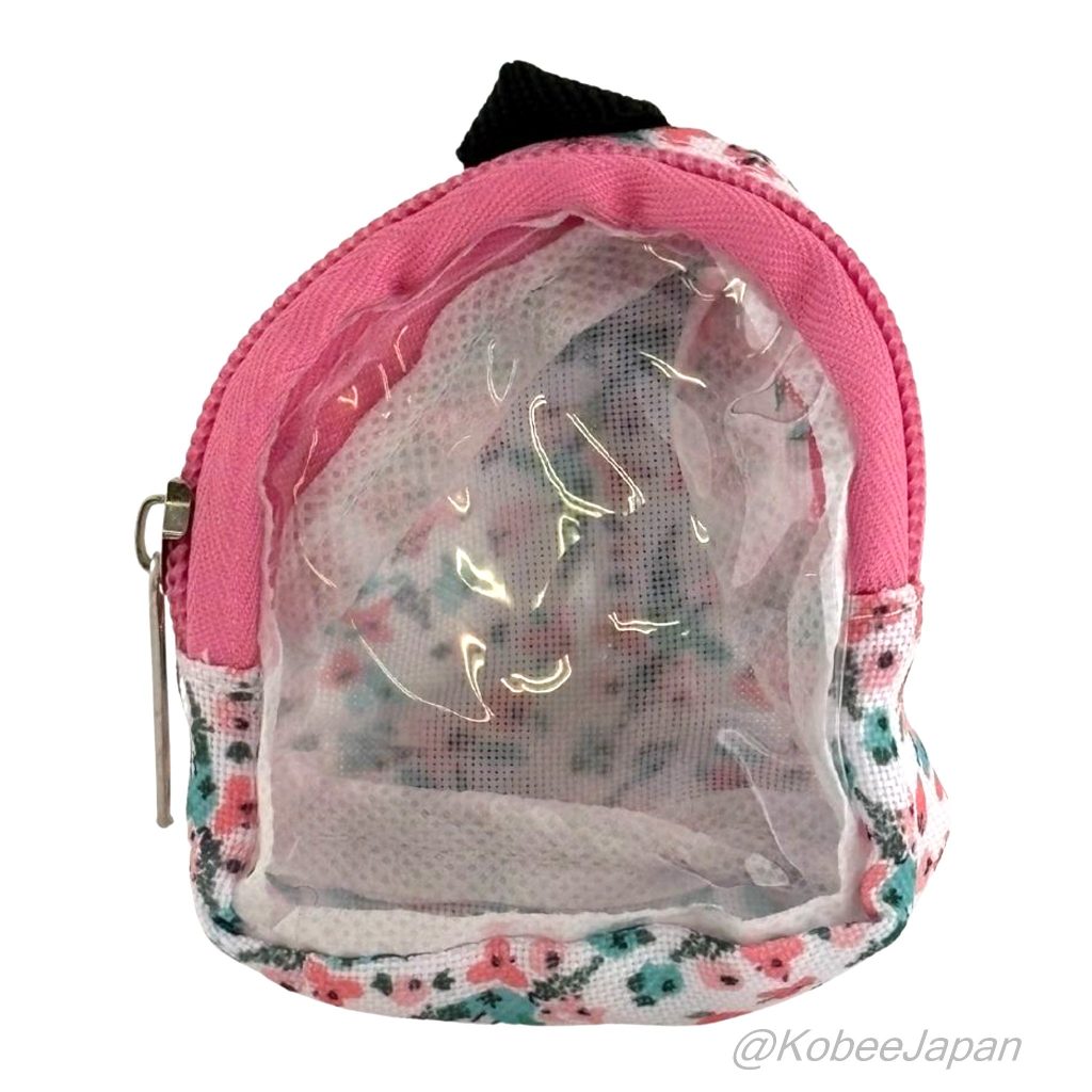 Mochila de Muñeca Miniatura de Juguete en Cápsula Floral BUNBUN