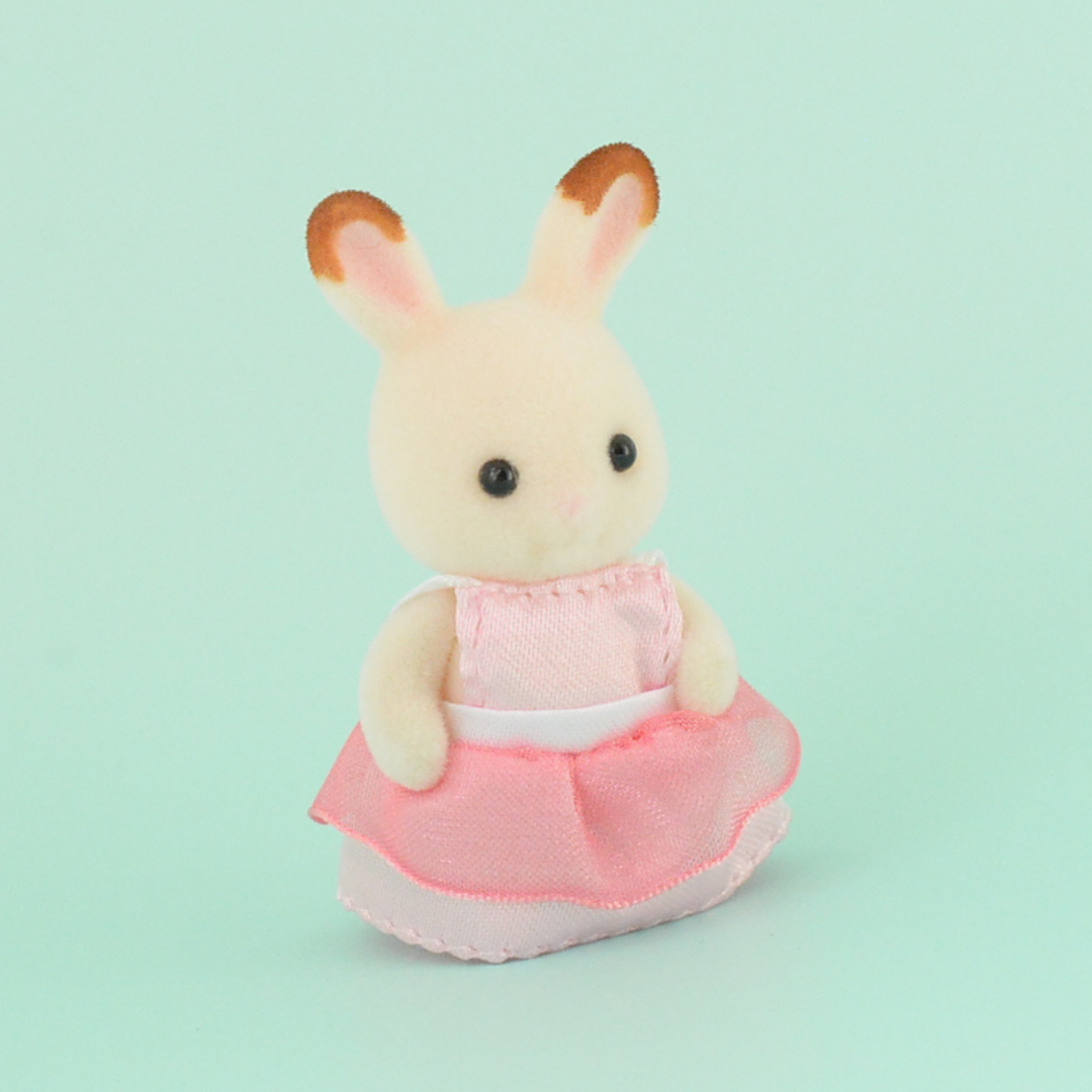 Robe en chiffon pour bébé lapin en chocolat 2021 Sylvanian Families Calico Critters