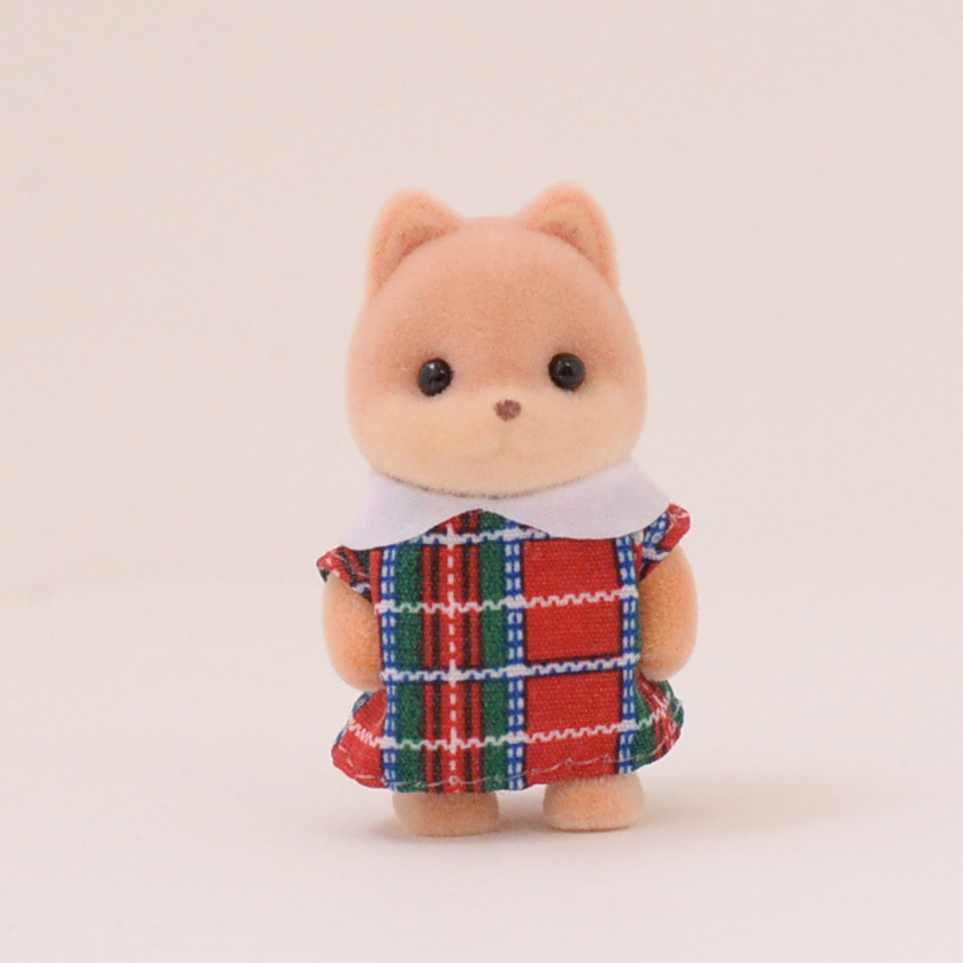 Sylvanian Park Ibaraido كلب الكراميل الصغير 2 Sylvanian Families Calico Critters