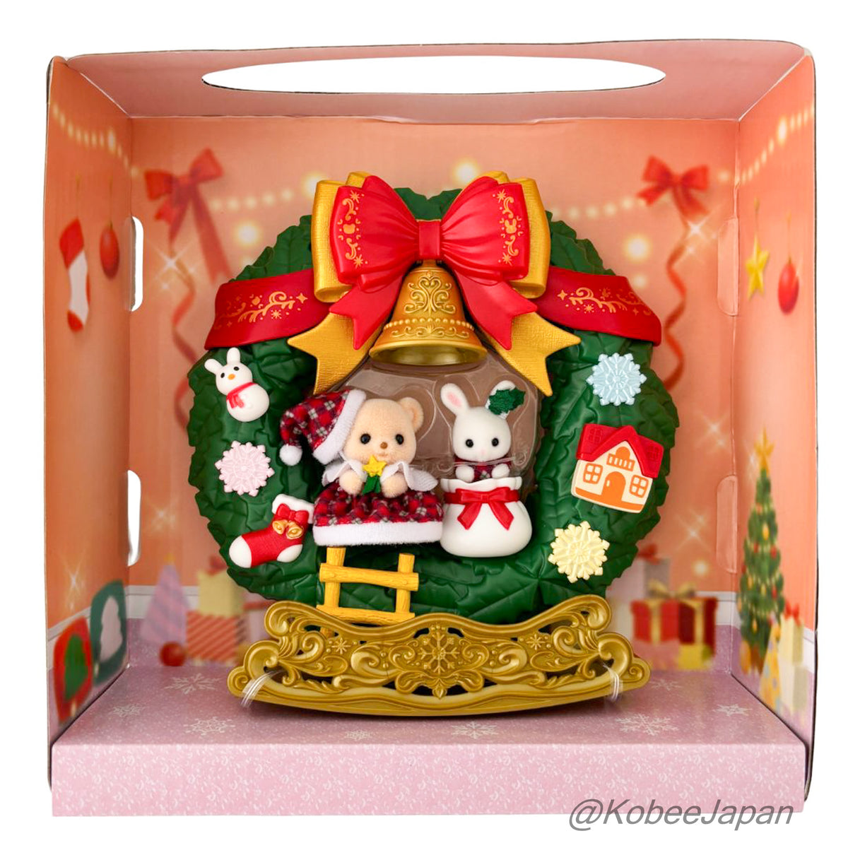 Rocking Christmas Wreath 2026 SE-219 Sylvanian Families Calico Critters