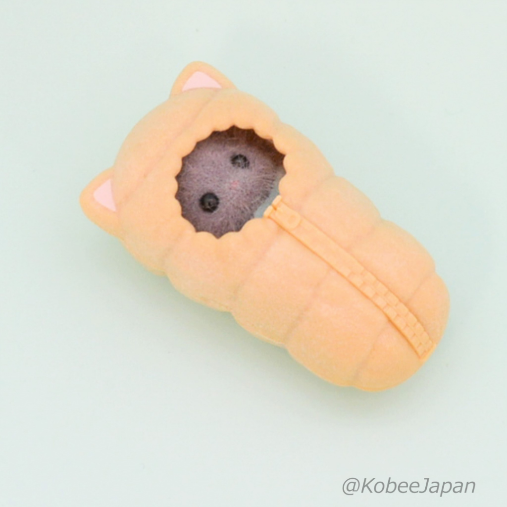 Baby Camping Series Persian Cat Baby In Sleeping Bag Sylvanian Families Calico Critters