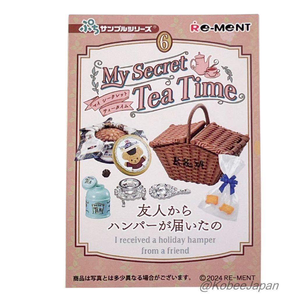 My Secret Tea Time 6 I received a holiday hamper from a friend Re-ment