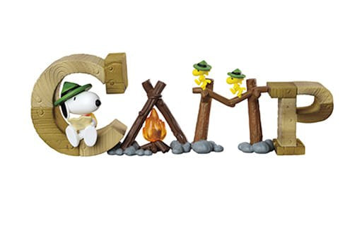 Peanut Snoopy Collection Of Words2 My Fav! 4 Camp 2021 Re-ment