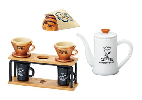 Peanut Snoopy Coffee Roastery And Cafe 4 Fresh Drip Coffee Re-ment