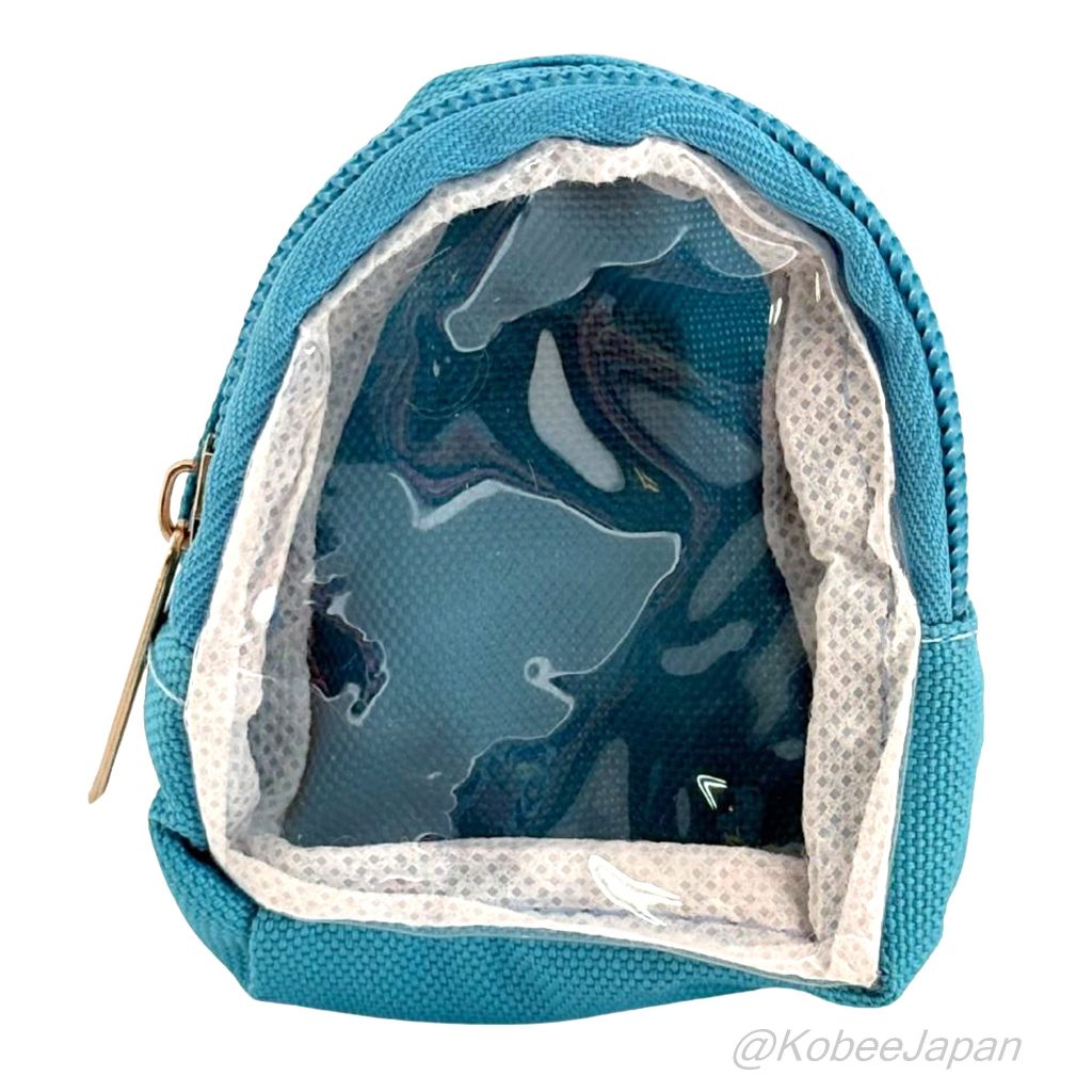 Mochila de Muñeca Miniatura de Juguete Capsule Azul BUNBUN