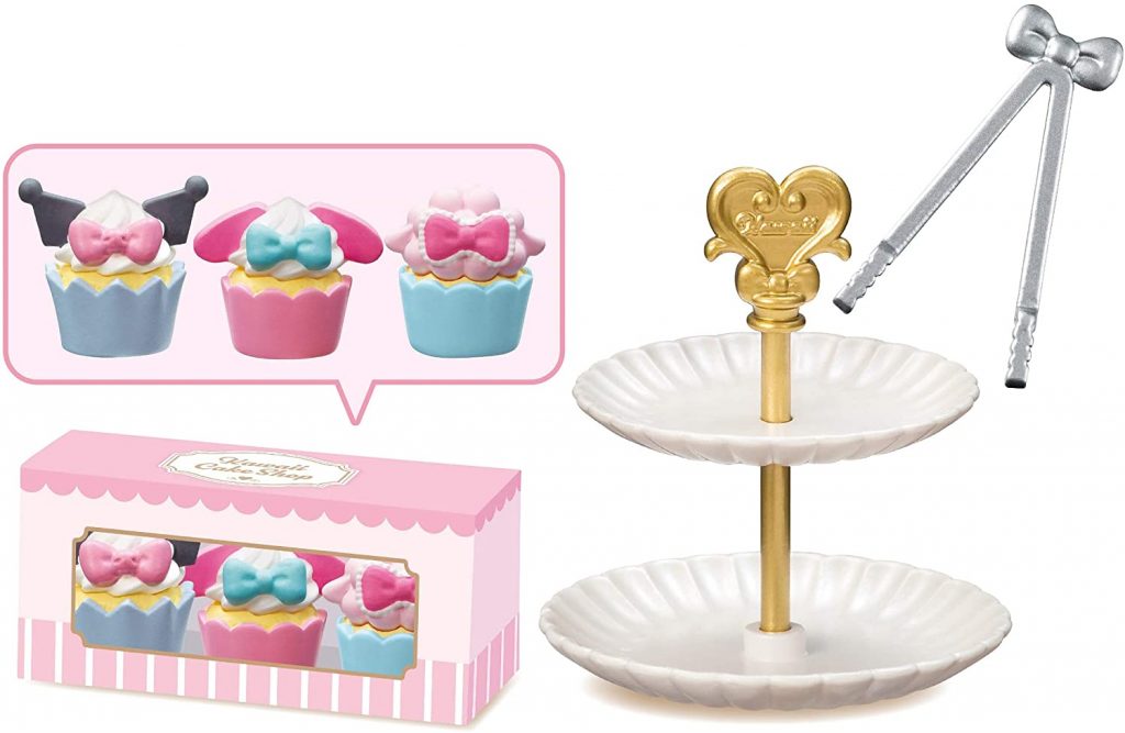 Boutique de gâteaux Kawaii Sanrio pour maison de poupée miniature n° 5 Cupcake 2021 Re-ment