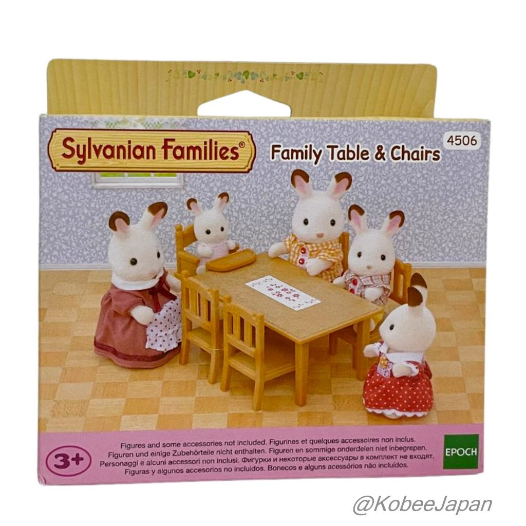 Family Table Chairs 4506 Sylvanian Families Calico Critters
