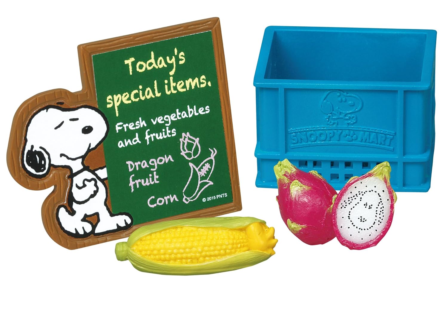 Snoopy American Market Ensemble Complet Pour Maison de Poupée Re-ment