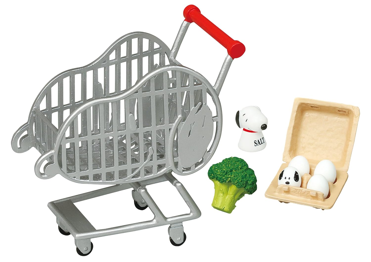 Snoopy American Market Ensemble Complet Pour Maison de Poupée Re-ment