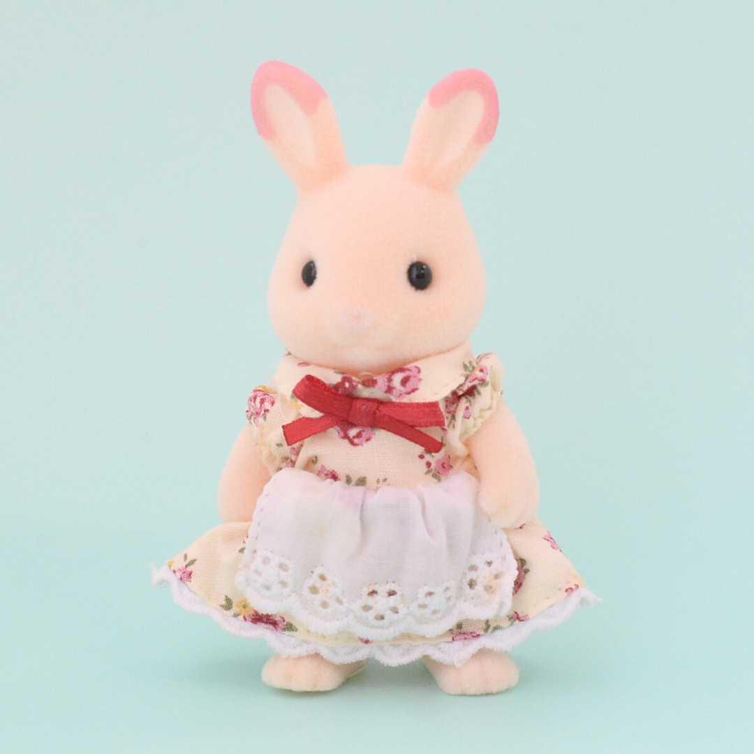 Lapin Rose Lapin Fraise Mère Familles Sylvanian Calico Critters