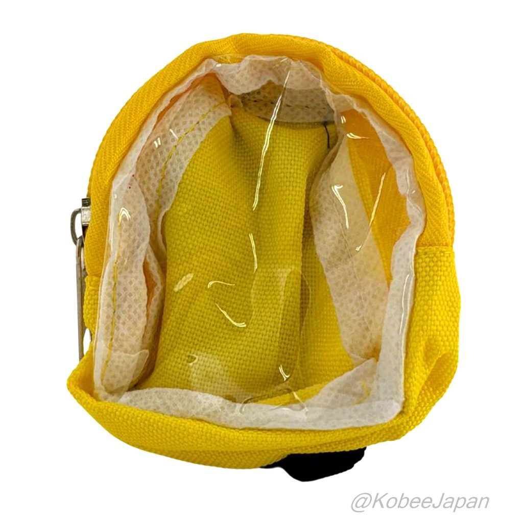 Capsule Toy Miniature Doll Backpack Yellow BUNBUN