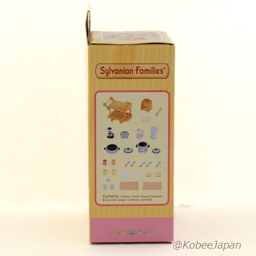 Ensemble de batterie de cuisine 5090 Familles Sylvanian Calico Critters