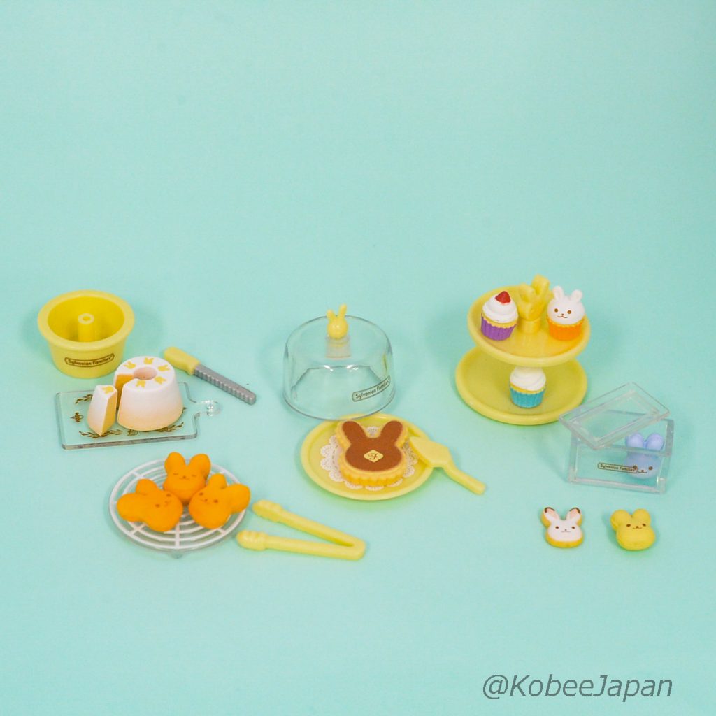 Capsules Toy Cake Shop In The Forest 2 5Pc Set 2021 Sylvanian Families Calico Critters