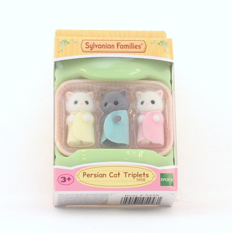 Triplés de chats persans 5458 Familles Sylvanian Calico Critters