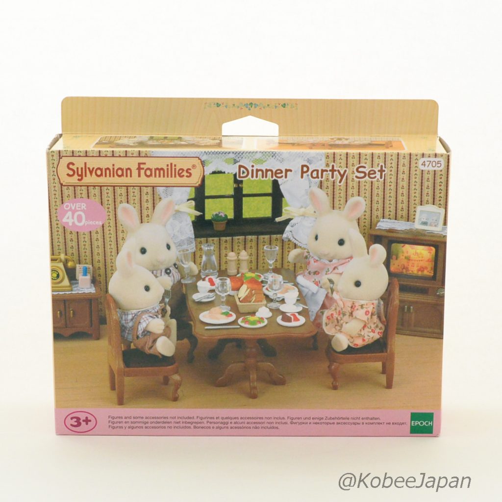Juego de Cena 4705 Familias Sylvanian Calico Critters
