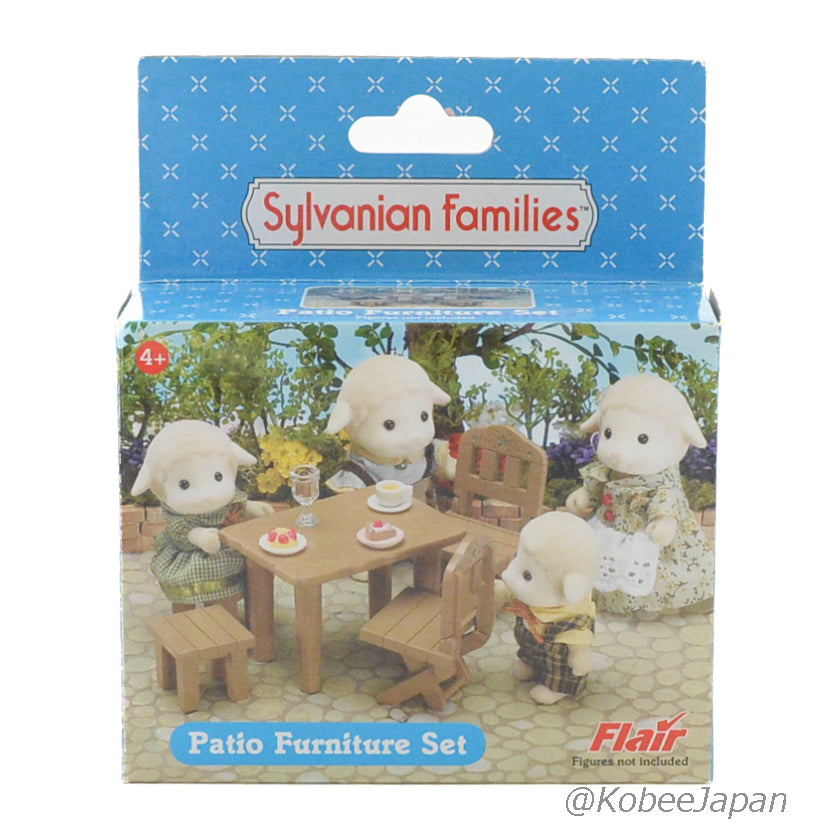 Juego de muebles de patio Flair 4833F Sylvanian Families Calico Critters
