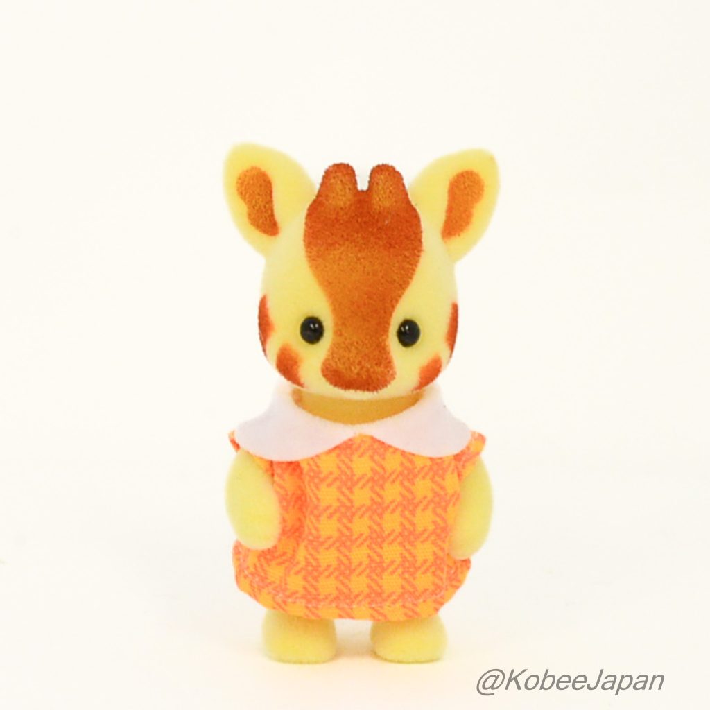 Sylvanian Park Ibaraido Baby Giraffe 2 Sylvanian Families Calico Critters
