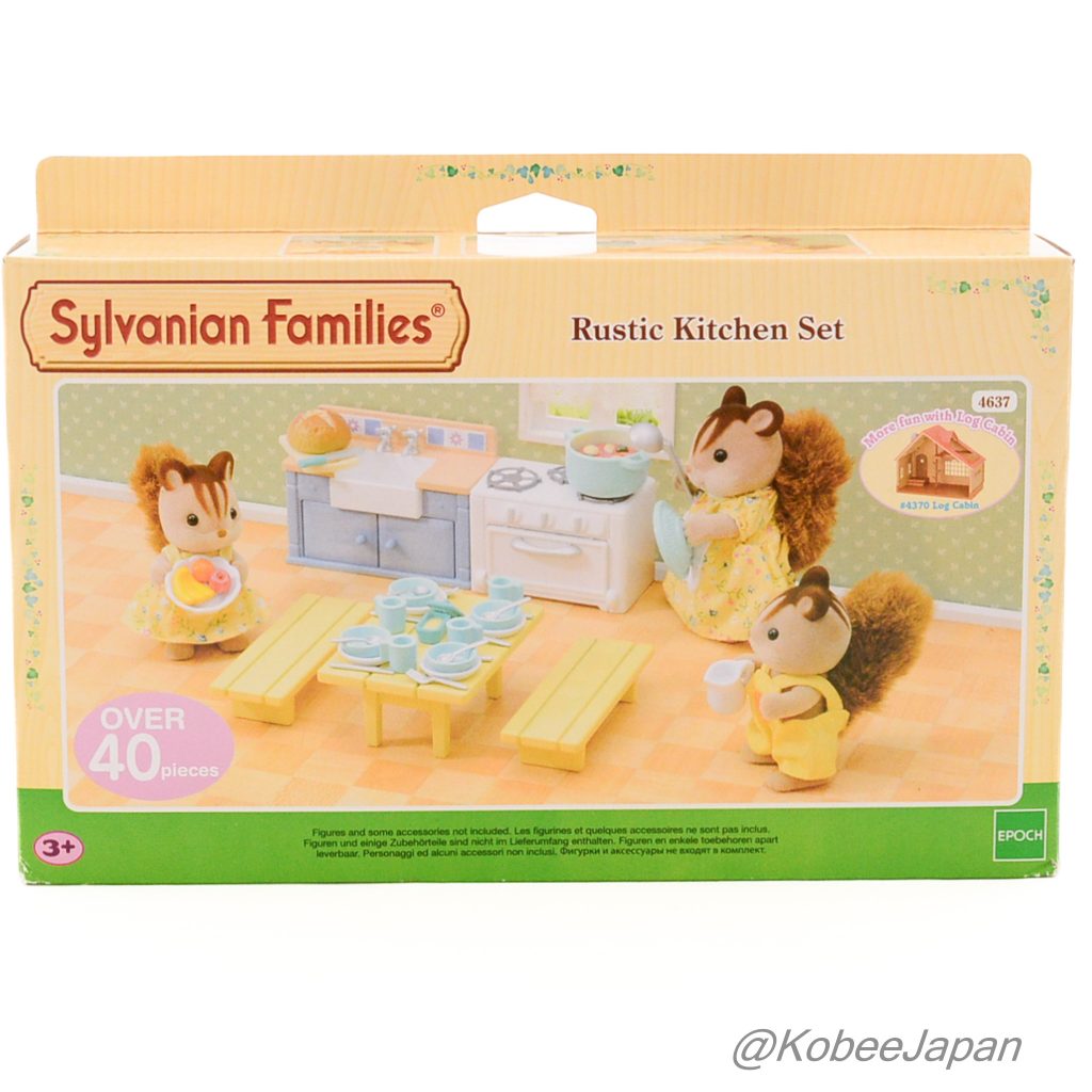 Rustic Kitchen Set 4637 Sylvanian Families Calico Critters