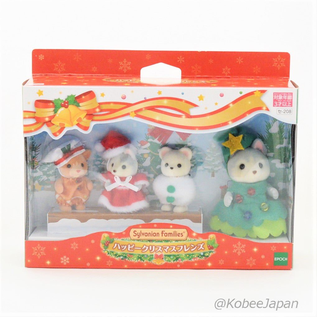 Happy Christmas Friends Set 2022 SE-208 Sylvanian Families Calico Critters