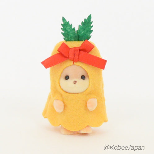 Cloche de Noël Caramel Chien Bébé Orange 2022 Familles Sylvanian Calico Critters