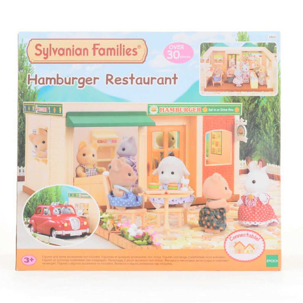 Hamburger Restaurant 1860 Sylvanian Families Calico Critters