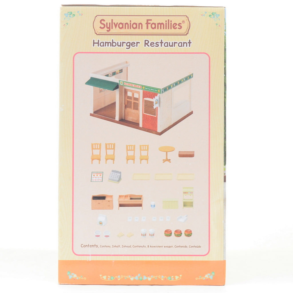 Hamburger Restaurant 1860 Sylvanian Families Calico Critters