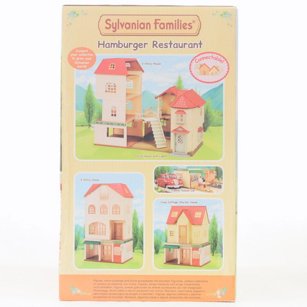 Hamburger Restaurant 1860 Sylvanian Families Calico Critters